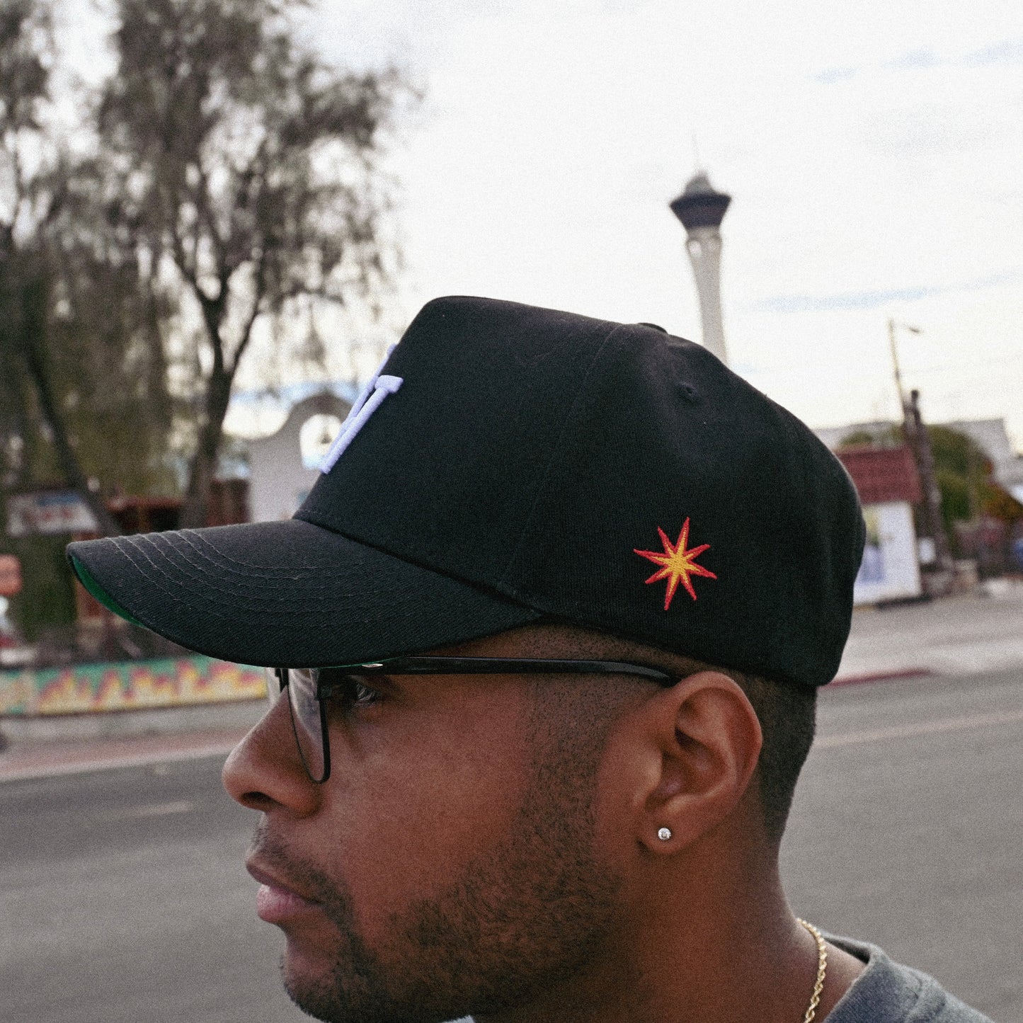 Las Vegas Stars Snapback Hat - Black/White – NSPR.LV